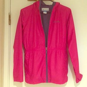 Columbia big kids sportswear rain jacket XL
